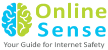 OnlineSense Logo with brain