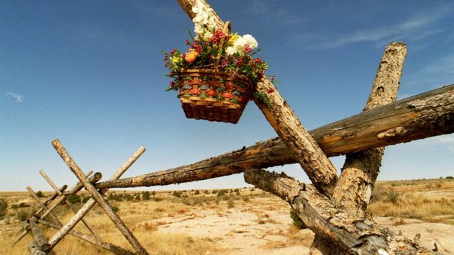 Split rail fence where Matt Shepard was left to die